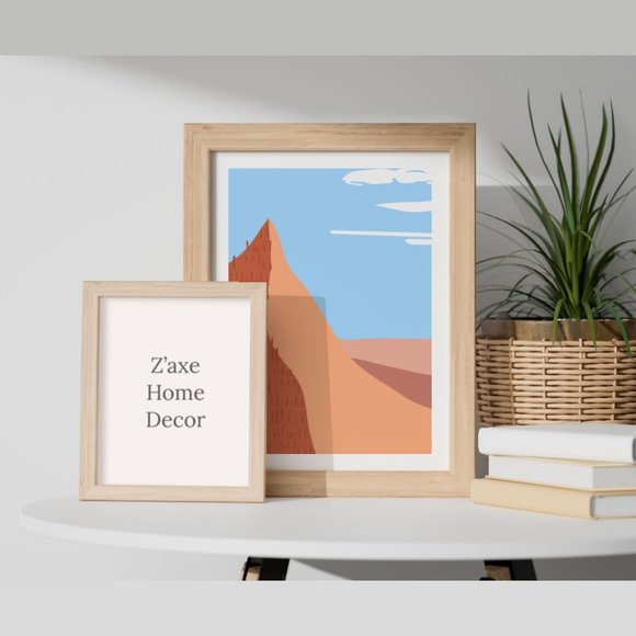 2/$35 Modern Minimalist Boho Lanscape Wall Art Print Home Decor [No Frame] - Picture 5 of 6